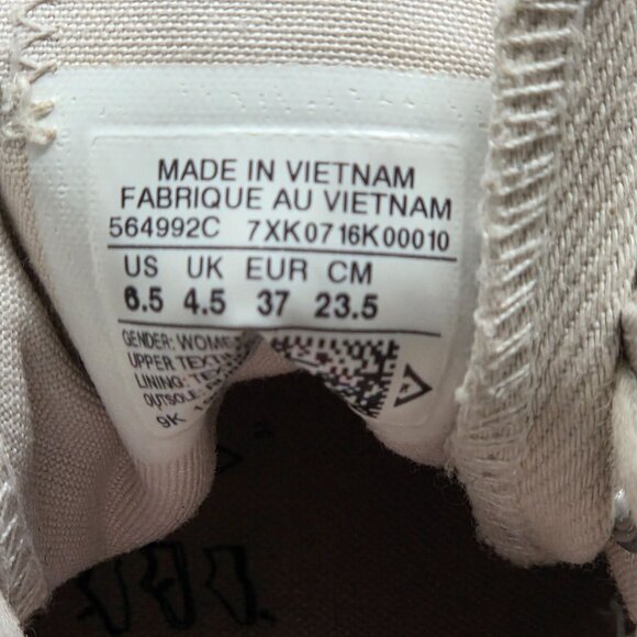 Converse All Star Womens Rainbow Canvas Sneakers Size 6.5 US Multi-Color Pride E - Picture 5 of 7